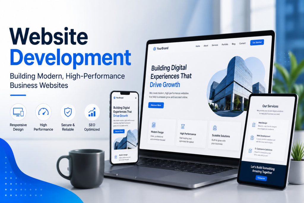 Website Development-Building Modern, High-Performance Business Websites