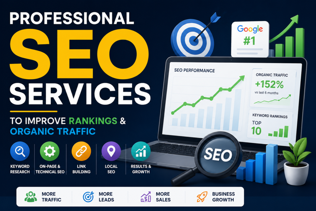 Professional SEO Services to Improve Rankings & Organic Traffic